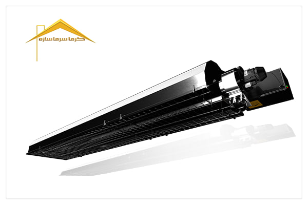 هیتر تابشی لوله ای مدل PRS-U